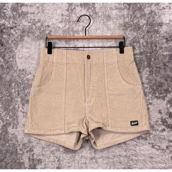 Hammies Corduroy Shorts 30 Mens Retro Sand - Picture 1 of 7